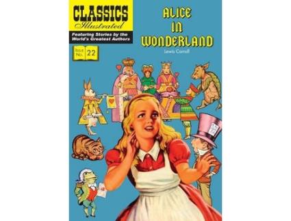 Livro alice in wonderland de lewis carroll (inglês)