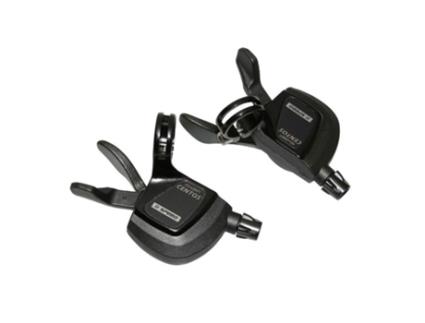 Par de alavancas para guiador duplo plano P2R Push-Pull Shimano