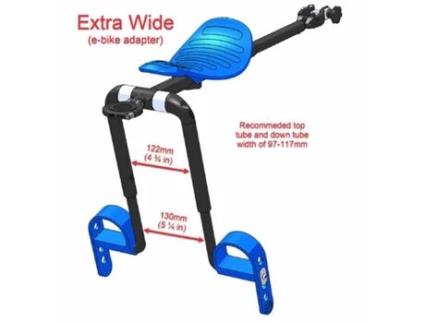 Kit adaptador de tubo extra largo MAC RIDE E-Bike SKU : 76