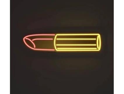 LED DECOR YELLOWPOP TOM W LIPSTICK