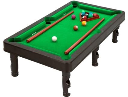 Jogo de Tabuleiro  Mesa Bilhar (Idade Mínima: 3 Anos - Nível Dificuldade: Baixa)