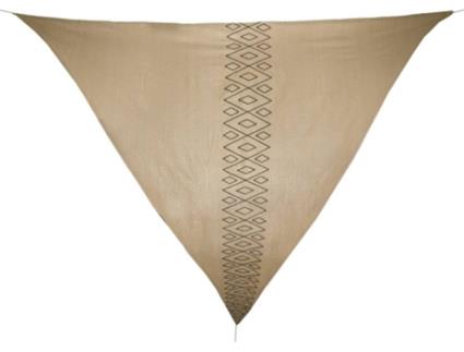Toldo  Triangular (Castanho - 3 m)