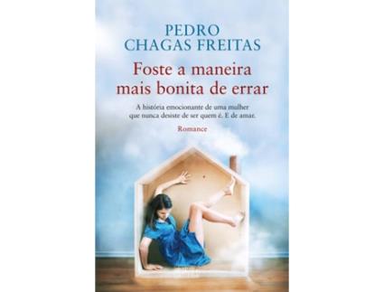 Livro Foste a maneira mais bonita de errar de Pedro Chagas Freitas (Português)