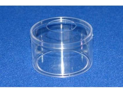Comedouro para Aves  Redondo com Buraco (Transparente)