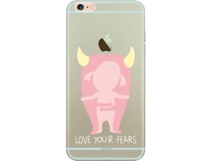 Capa iPhone 6 Plus, 6s Plus, 7 Plus, 8 Plus TAN TAN FAN Lyona Fears Rosa