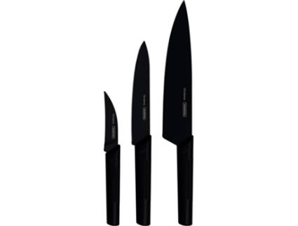 Conjunto de 3 Facas  Nygma (Aço Inox)