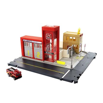 Brinquedo  Quartel dos Bombeiros  (Idade Mínima: ?3 Anos - 34.9 x 34.9 x 18.4 cm)