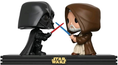 Figura Vinil FUNKO POP! Movie Moments : Darth Vader & Obi Wan Kenobi