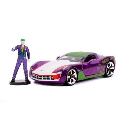 Figura de Ação  Joker Chevy Corvette Stingray 2009 (Idade Mínima: 8)