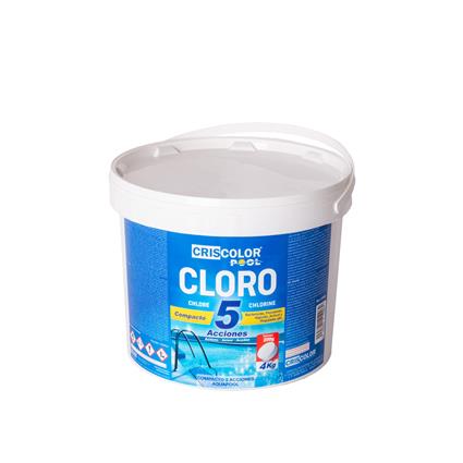 Cloro Compacto 5 Ações 4Kg