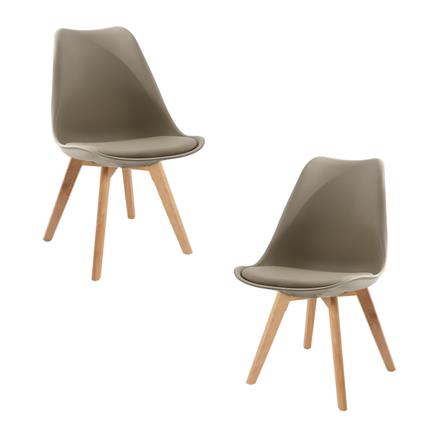 Presentes Miguel - Pack 2 Cadeiras Synk Pro - Taupe