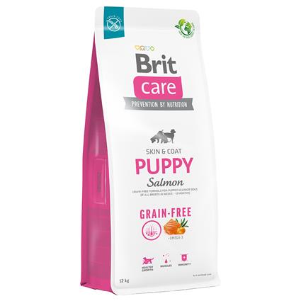 Brit Care Dog Grain-free Puppy com salmão e batata   - 12 kg