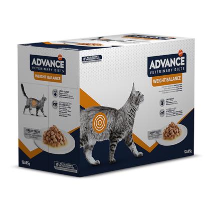 Advance Veterinary Diets Feline Weight Balance comida húmida para gatos - 12 x 85 g