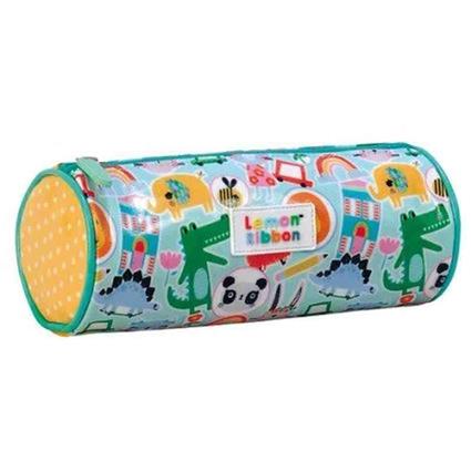 Lemon Ribbon - Estojo Redondo Mundo Amigável