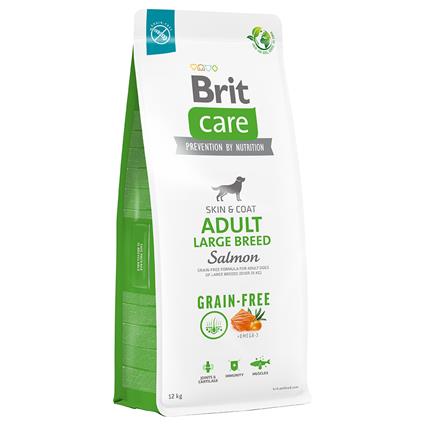Brit Care Grain-Free Adult Large Breed com salmão e batatas - 12 kg