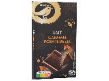 Chocolate De Leite Auchan Caramelo E Sal 100g