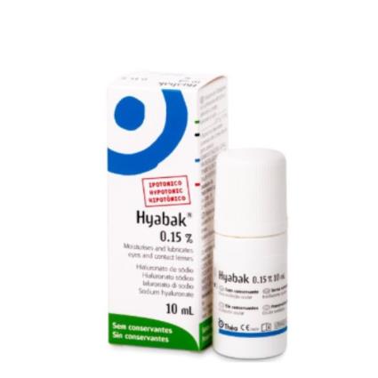 Solução Hyabak Eye Lube 10 ml