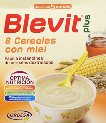 Plus 8 Cereais com Mel 600 gr