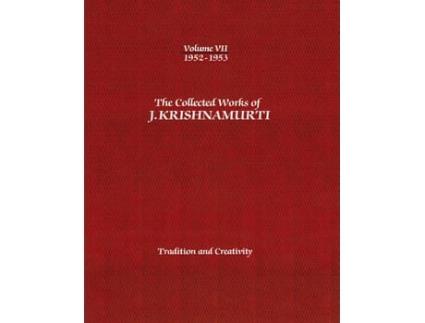 Livro the collected works of j.krishnamurti - volume vii 1952-1953 de j. (j. krishnamurti) krishnamurti (inglês)