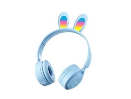 Auscultadores Bluetooth TRUMSEN  Y08R Over Ear Azul