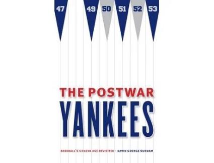 Livro the postwar yankees de david george surdam (inglês)