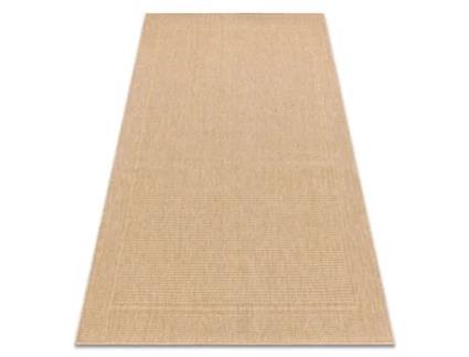 Tapete Timo 5979 Sizal Ar Livre Quadro Bege Escuro DYWANY LUSZCZOW