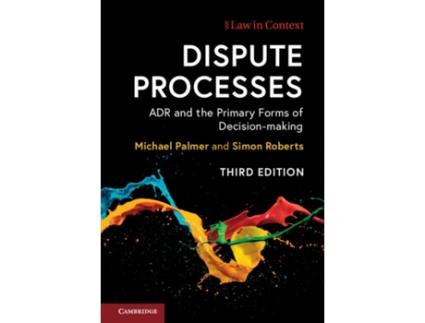 Livro dispute processes de simon (london school of economics and political science) roberts (inglês)