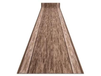 Passadeira Anti Derrapante DYWANY LUSZCZOW Rama Castanho 80 cm