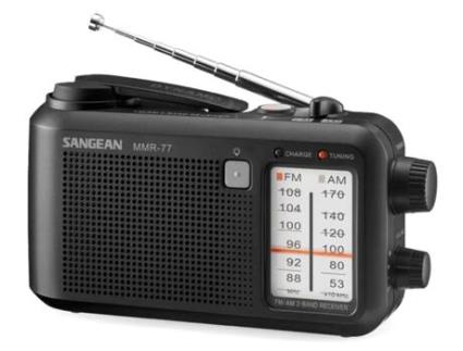 Rádio SANGEAN Sangean Mmr-77 Fcc Matt Black /