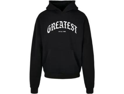 Sweatshirt para Unisexo MISTER TEE (4XL - Algodão - Preto)