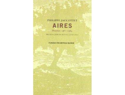 Livro Aires de Philippe Jaccottet (Espanhol)