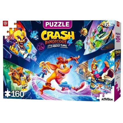 PUZZLE CRASH BANDICOOT 4 160 P