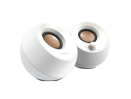 Coluna Creative Technology Pebble 4W Preto