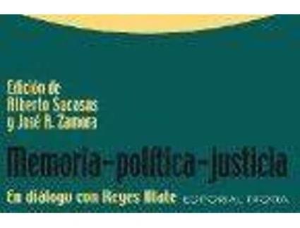 Livro Memoria Politica Justicia de Alberto Sucasas (Espanhol)