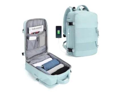 Mochila de Viagem para Mulher Mochila de Desporto Exterior À Prova de Água Mochila Casual LMWT