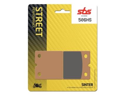 Pastilhas de Travão SBS GO AHEAD 506 Hs
