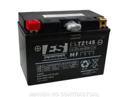 Bateria de Motocicleta ENERGY SAFE Estz14S 12V/11,2Ah