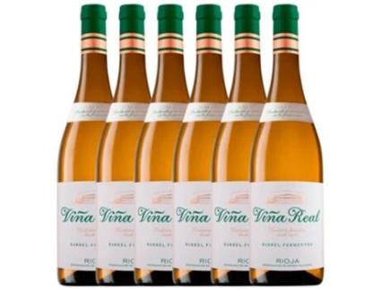 Vinho Brancos VIÑA REAL Viña Real Blanco Fermentado Barrica Viura Rioja (0.75 L - 6 unidades)