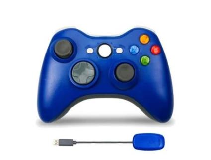 Comando Xbox 360 KINSI Kinsi Dualshock (Wireless - Azul)