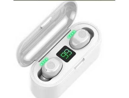 Auriculares Bluetooth True Wireless DELAMAN F9 (In Ear - Microfone)