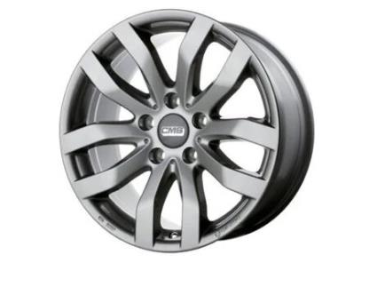 Jante CMS 7,5X17 Et52 5X112 66.5 Titânio Brilhante