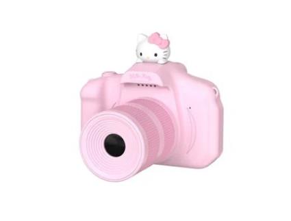 Máquina Fotográfica Compacta para Crianças Câmera de Desenho Animado Presente de Brinquedo Infantil32 Gb Rosa