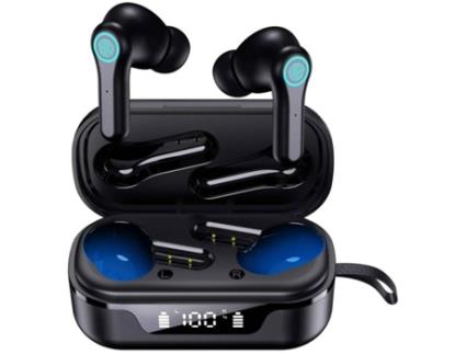 Auriculares Bluetooth True Wireless 5.1 com Mini Box 30G EstéreoTws 30H de Vida Útil Da
