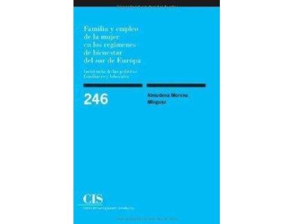 Livro Cis,246 Familia Y Empleo Mujer de Almudena Moreno (Espanhol)