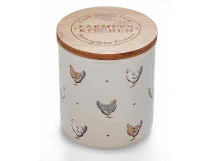 Vasilha de biscoito de cerâmica COOKSMART Farmers Kitchen