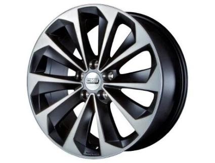 Jante CMS 7,5X17 Et35 5X112 66.5 Preto Diamante Mate