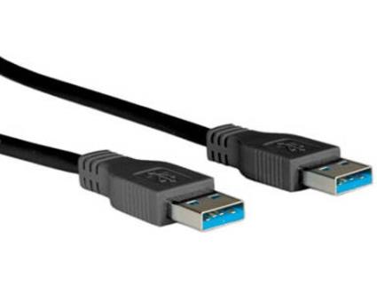 Cabo de Dados ROTRONIC (USB A - 1.8 m - Preto)