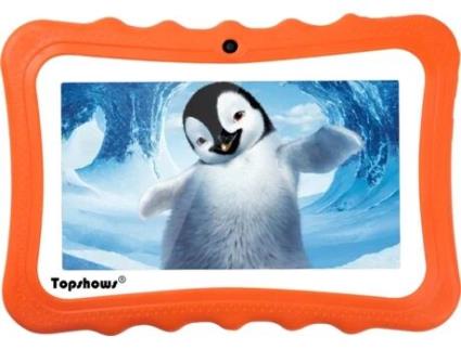 Tablet para Infantil TOPSHOWS X1 (7' - 16GB - 1GB RAM - Wi-Fi - Laranja)