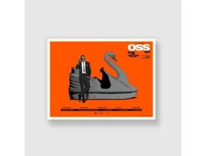 Cartaz KUBBICK Oss 117 Rio Ne Répond Plus