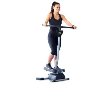 Stepper BONPLUS BP Fitness Cardio Twister. Exercício Glúteos, Pernas, Cintura, Abdominais e Braços. Visor de controle digital